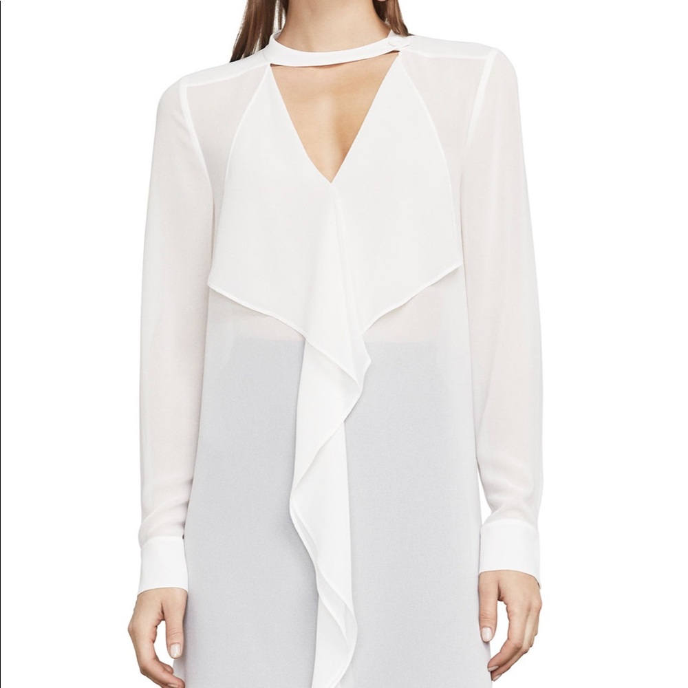 NWT! Bcbg Ruffle Tunic - Picture 4 of 7